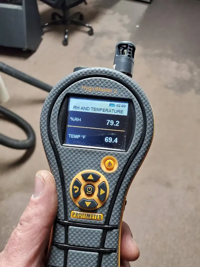 Moisture meter humidity assessment for Mold Remediation & Removal in South Salt Lake
